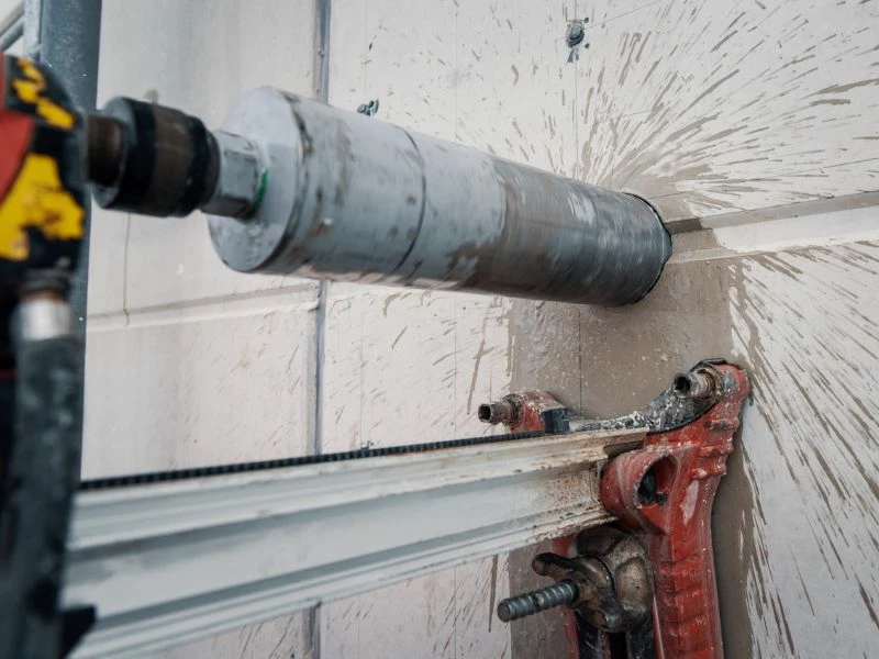 core drilling concrete forensic investigation