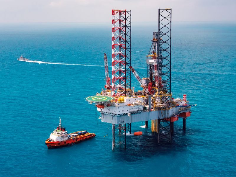 services for oil and gas offshore facility