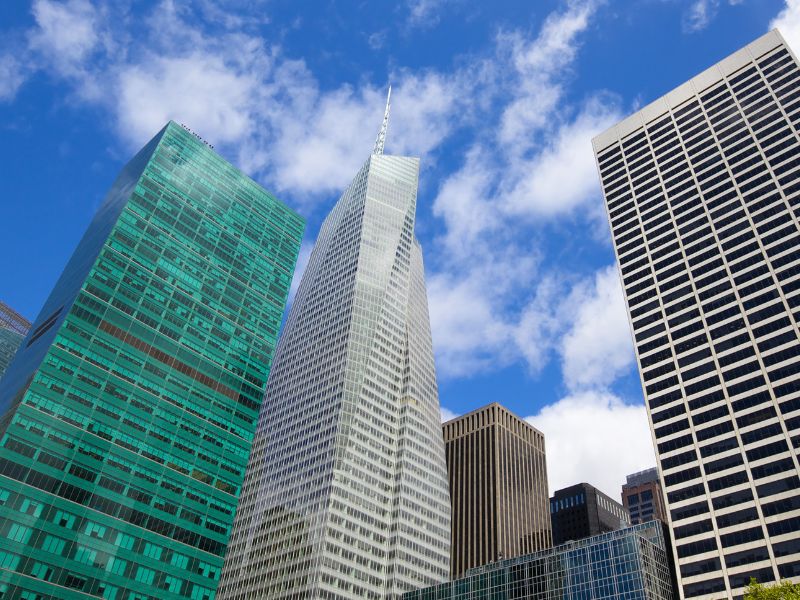bank of america tower in bryant park