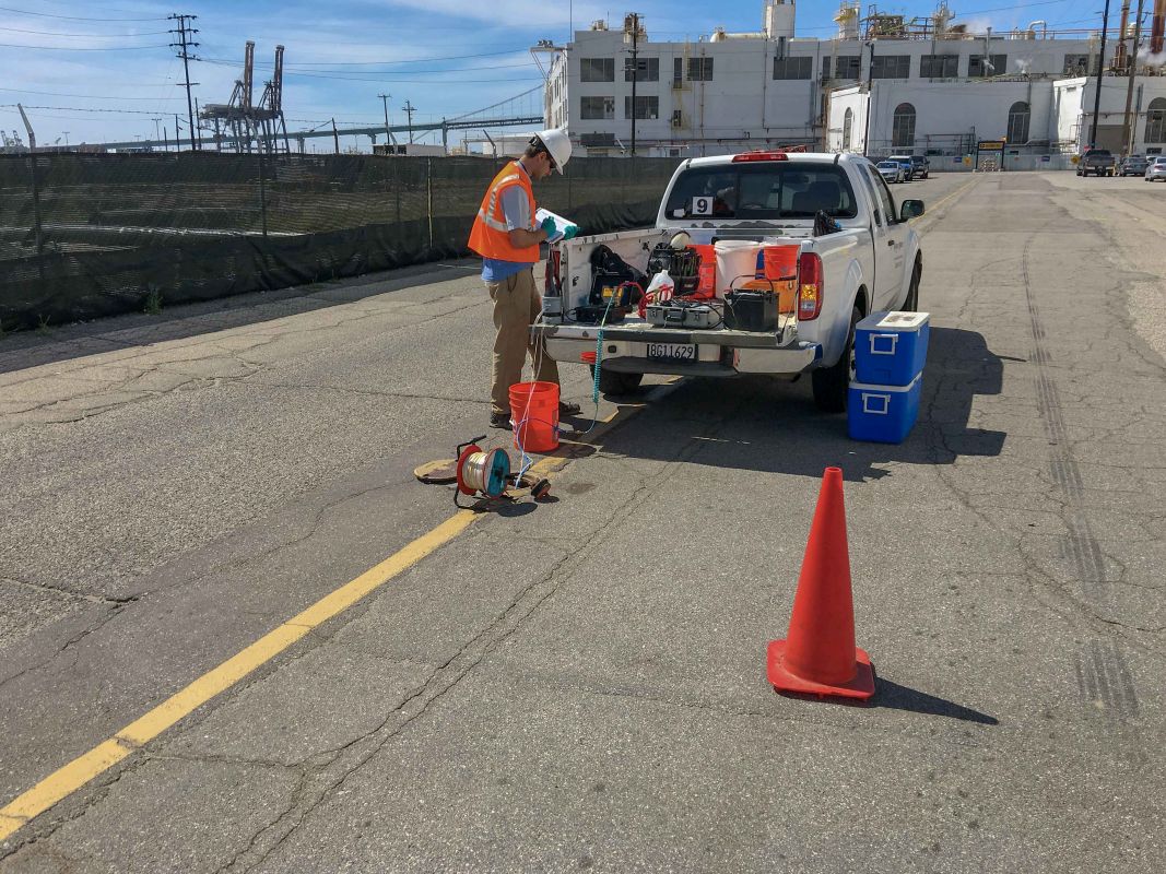 environmental risk assessment groundwater sampling
