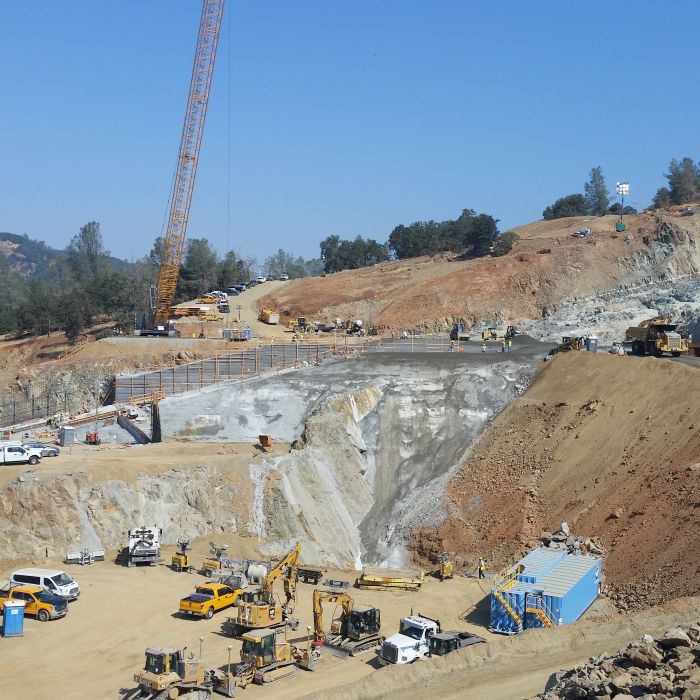 oroville dam emergency spillway recovery