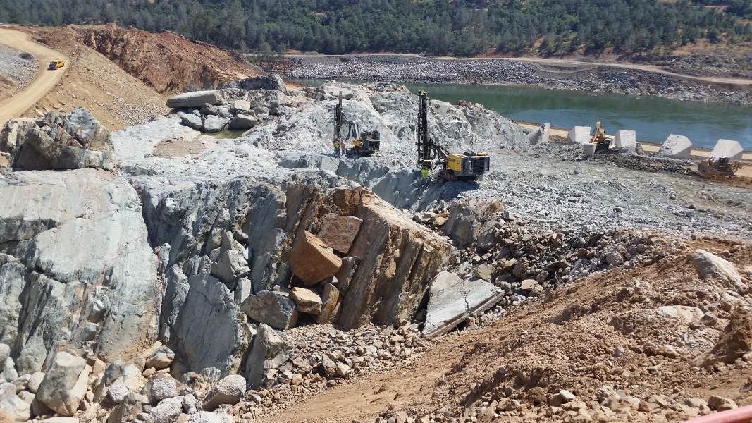 Oroville Dam Spillway recovery geotechnical services