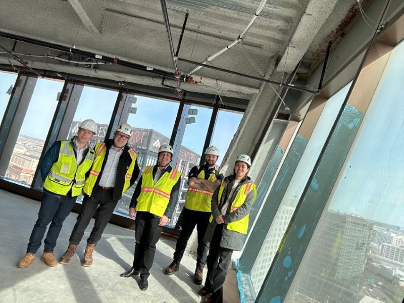 SOCOTEC visit on 10 WTC Boston