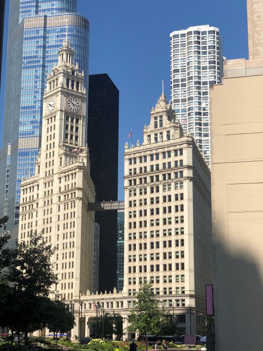 Wrigley building in Chicago