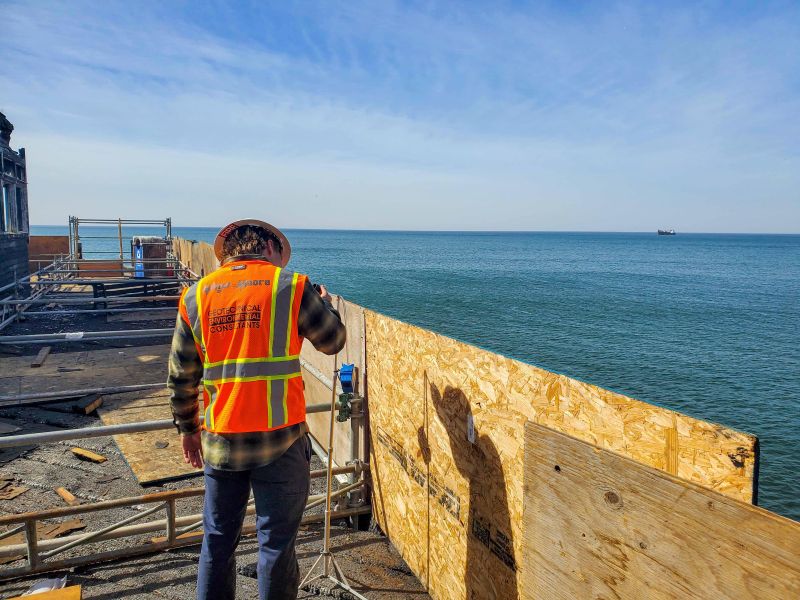 oceanside pier demolition hbms services in california
