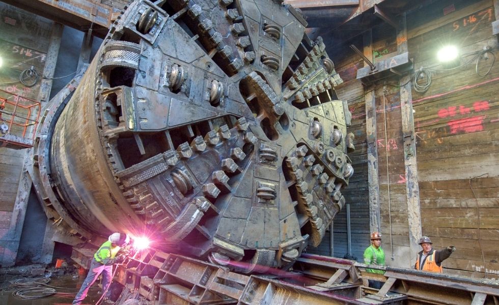 Tunnel, infrastructure, Construction