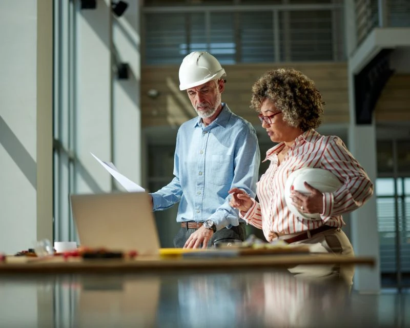 design review with architects