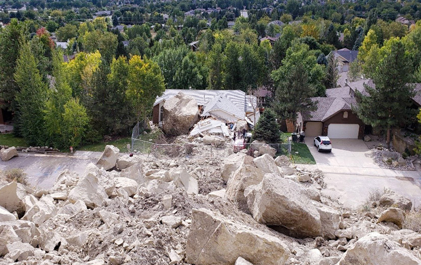 Rimrock Rockfall Evaluation, MT
