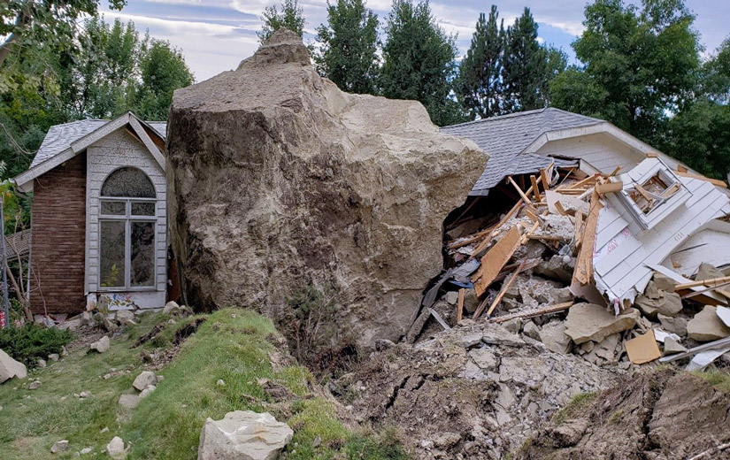 Rimrock Rockfall Evaluation, MT