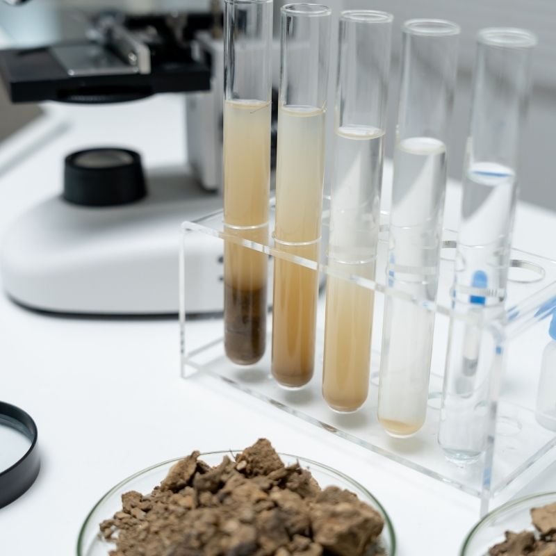soil testing in laboratory for construction project