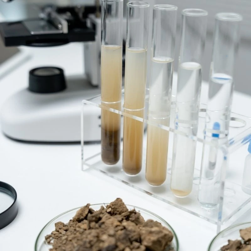 soil testing in laboratory for construction project