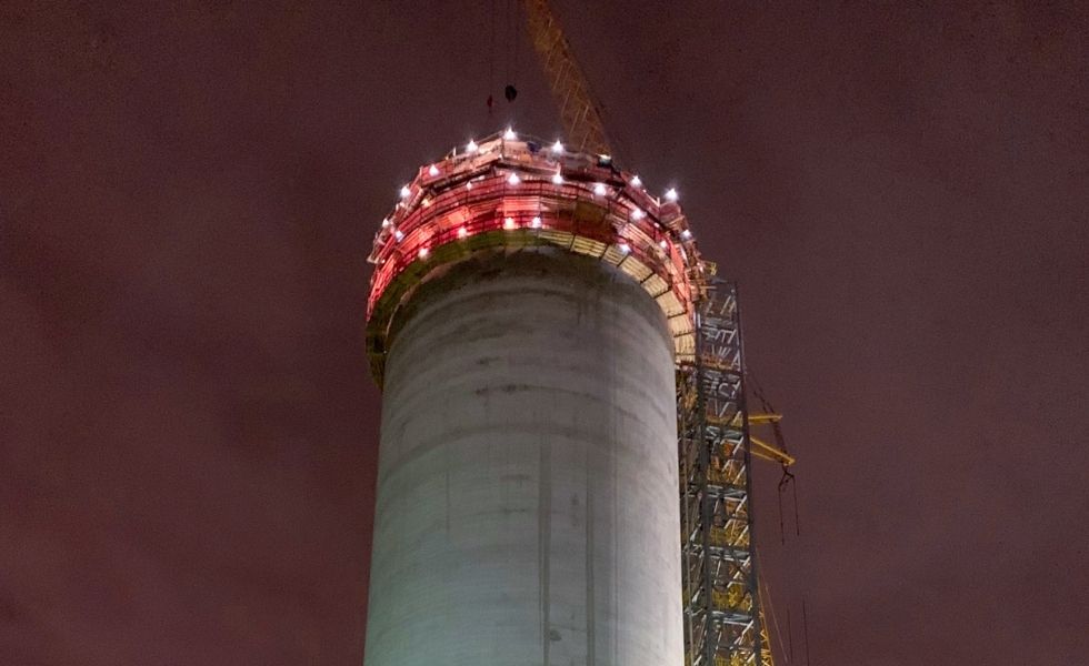 Clinton Terminal Concrete Silo Slip