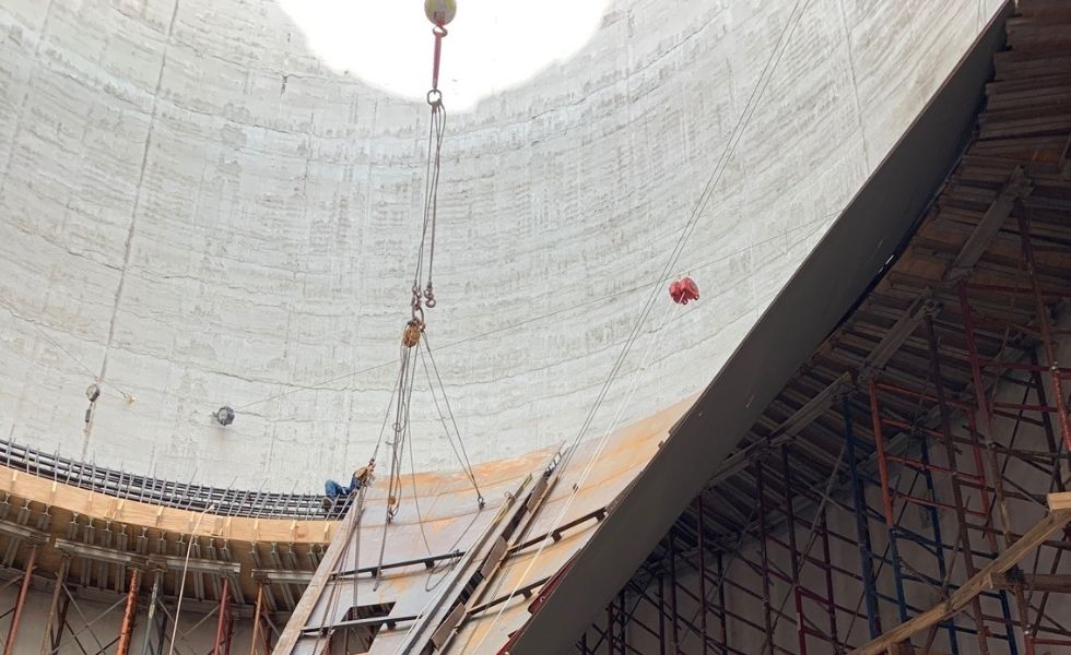Clinton Terminal Concrete Silo Slip