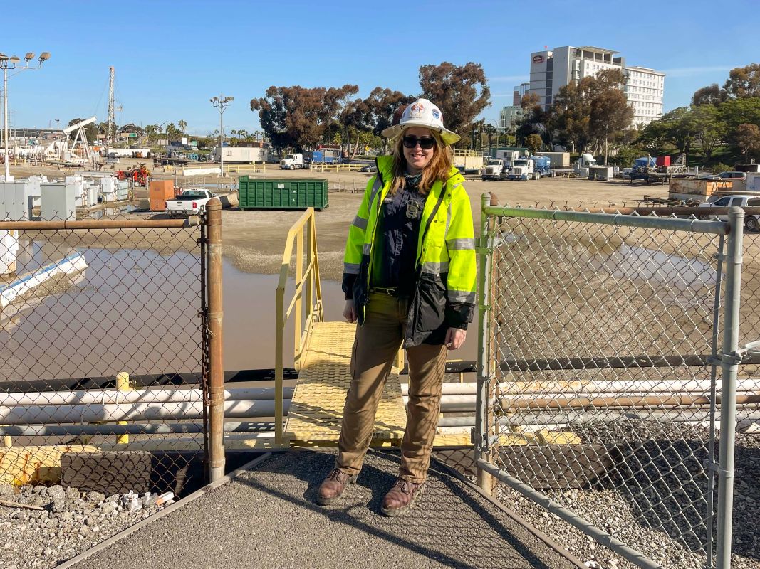 geotechnical engineer on site