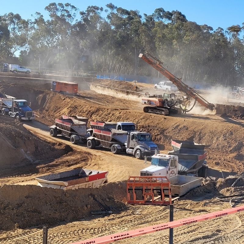 UCSD, Construction site 