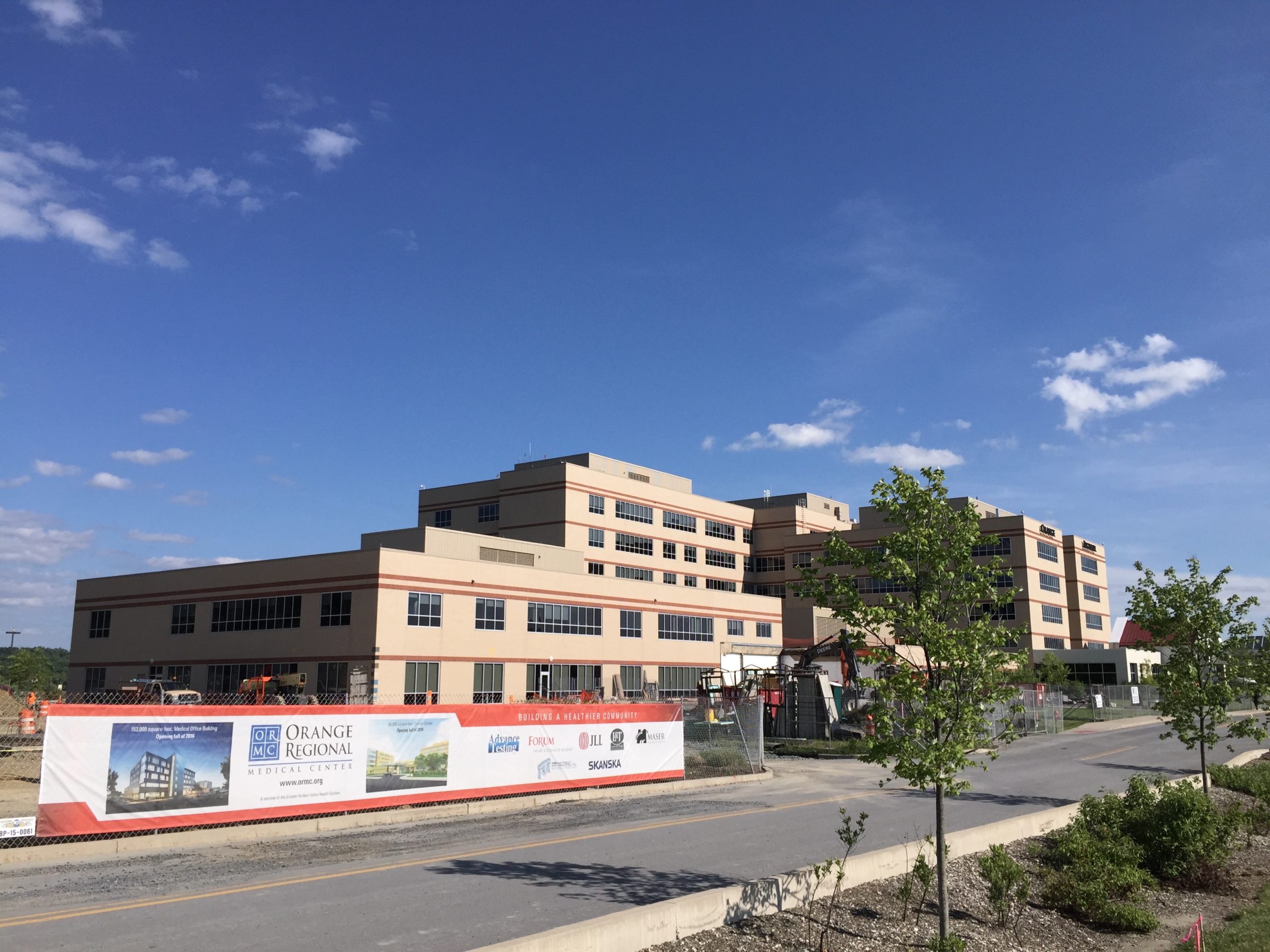 Medical office building expansion under constructio
