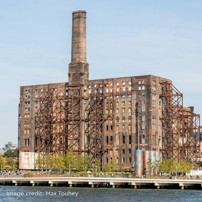 Domino Sugar Refinery before redevelopment