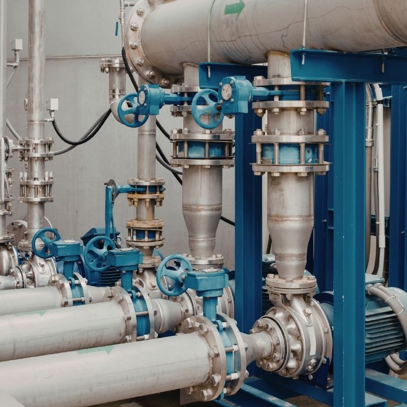 nuclear plant piping valve