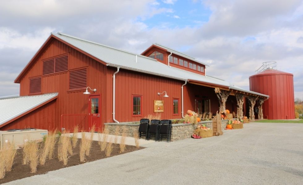 Angry Orchard Cidery construction