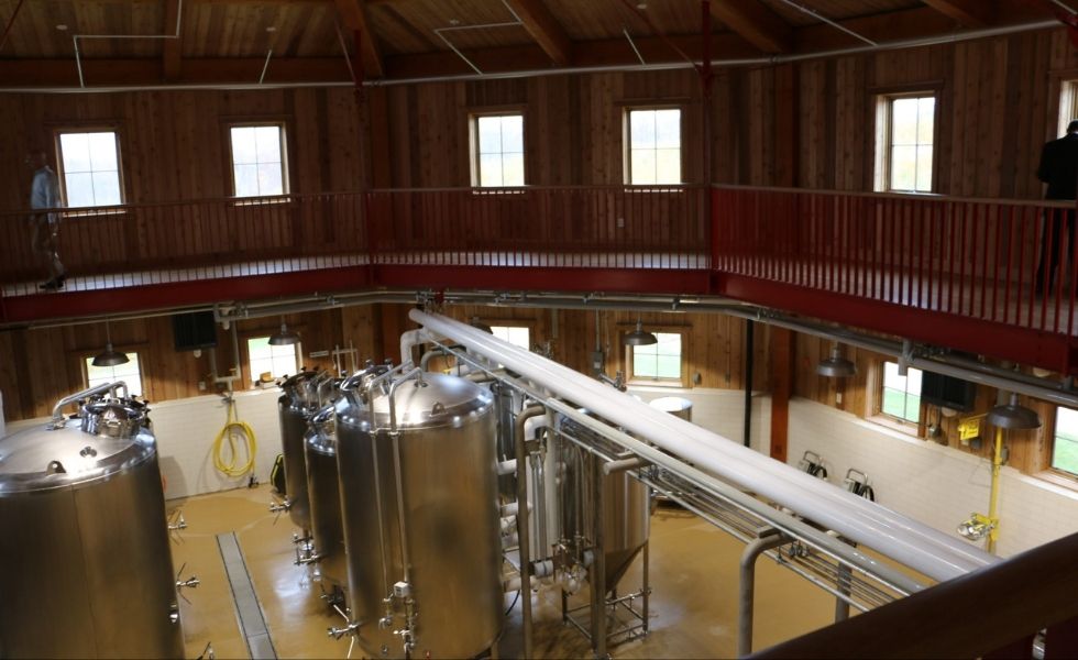 Angry Orchard Cidery construction
