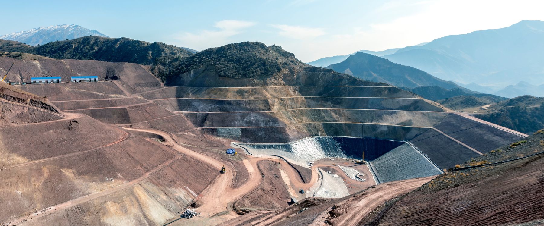 industrial mine waste dam, mining sector services