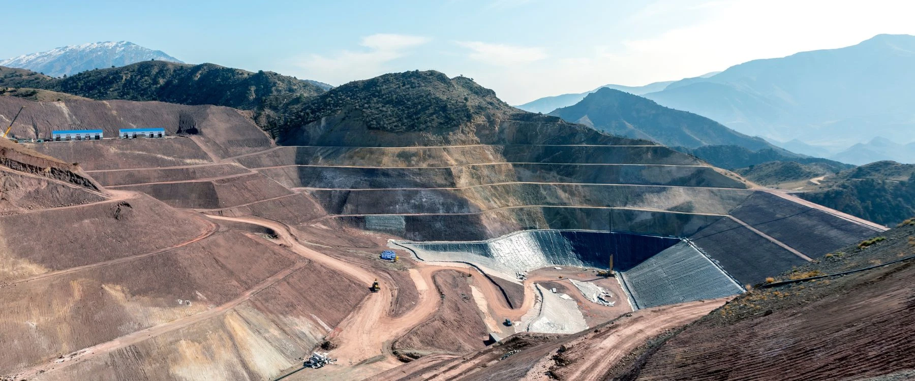 industrial mine waste dam, mining sector services