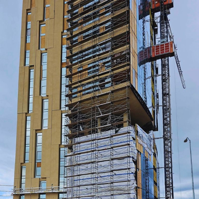 One River North planning construction Denver 