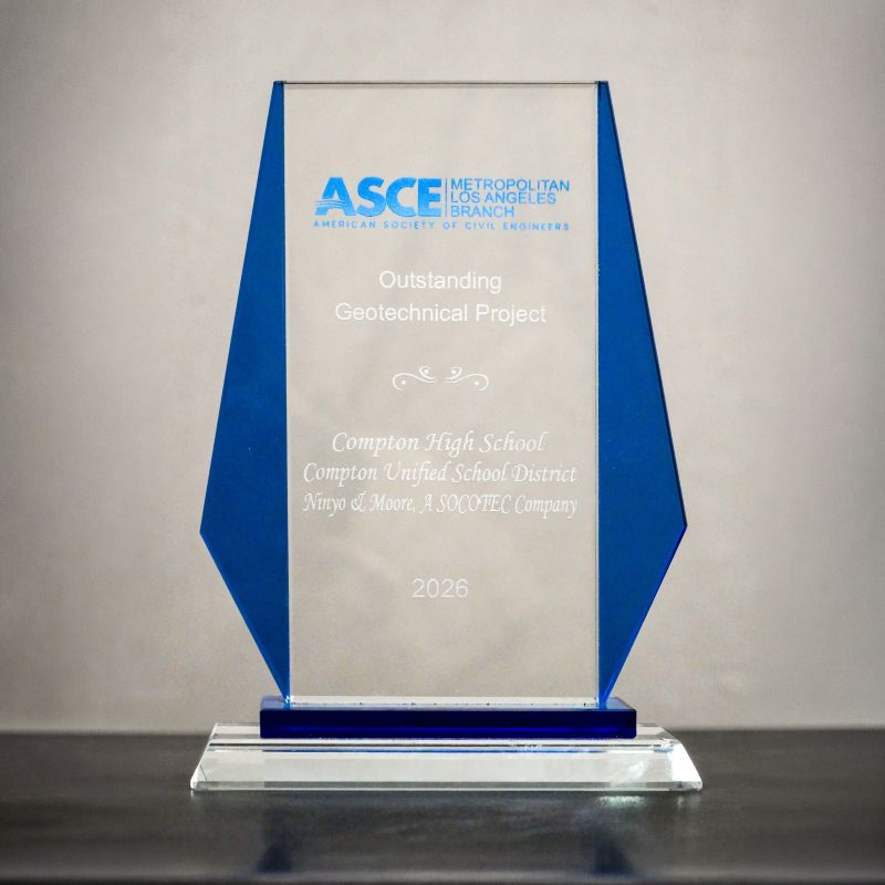ASCE MLAB Compton Highschool geotechnical services