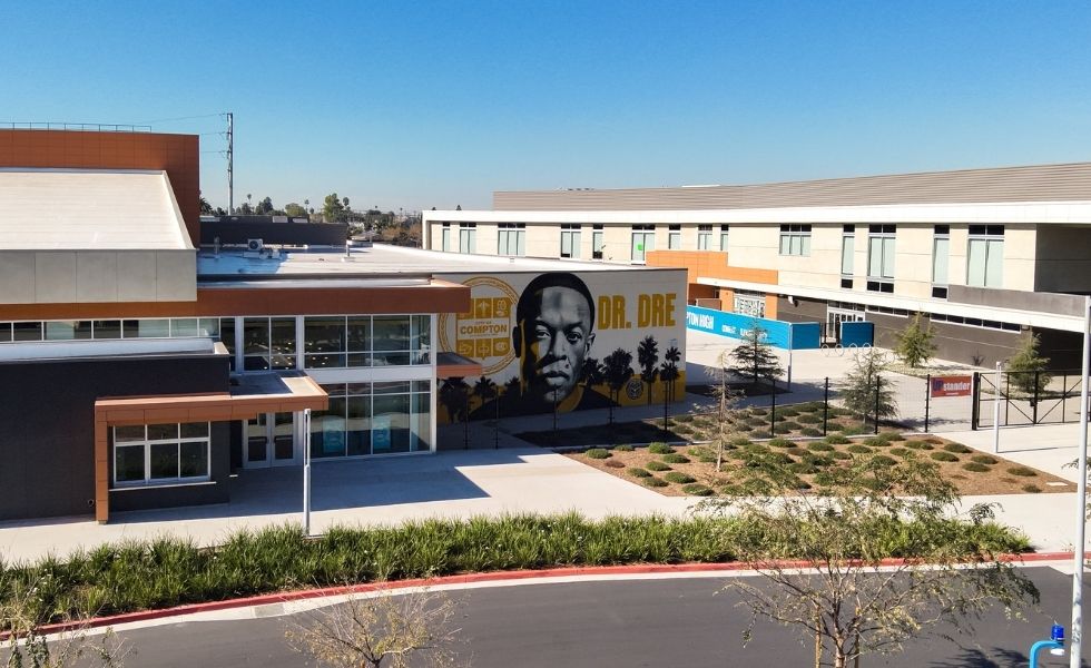 Compton High School California Andre “Dr. Dre” Young Performing Arts Center
