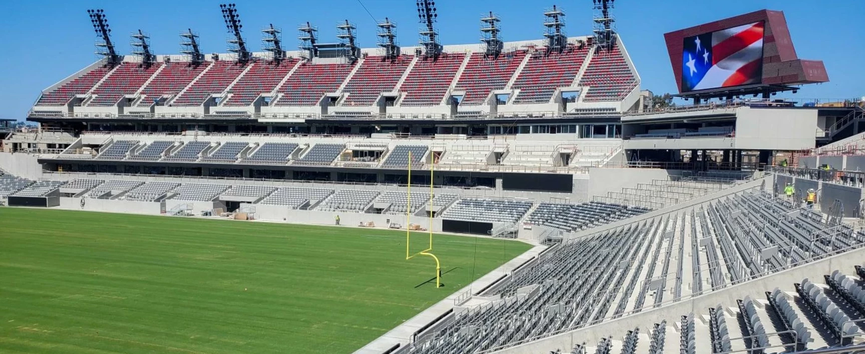Snapdragon Stadium San Diego materials testing