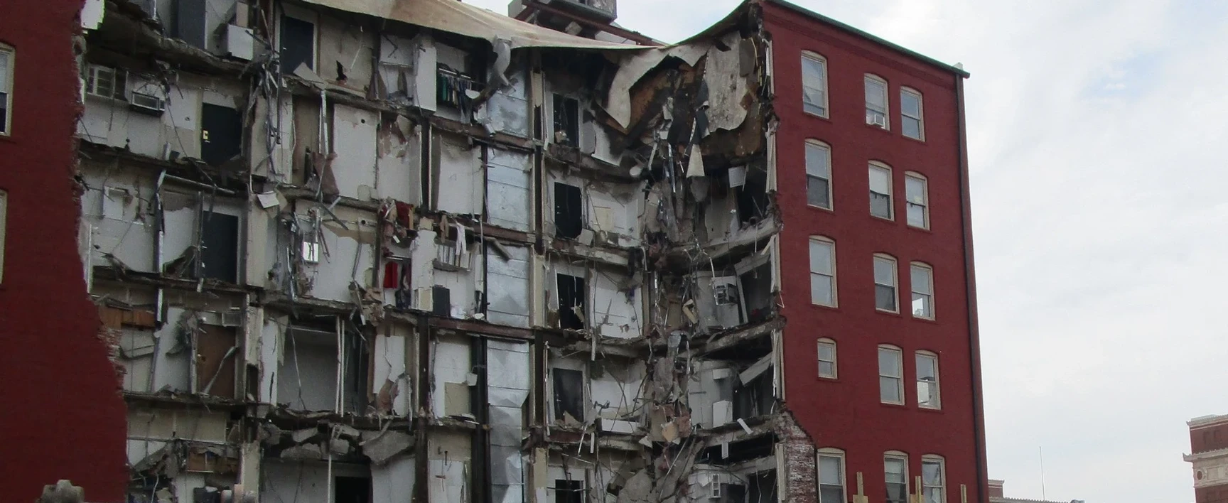 the Davenport Building collapsed