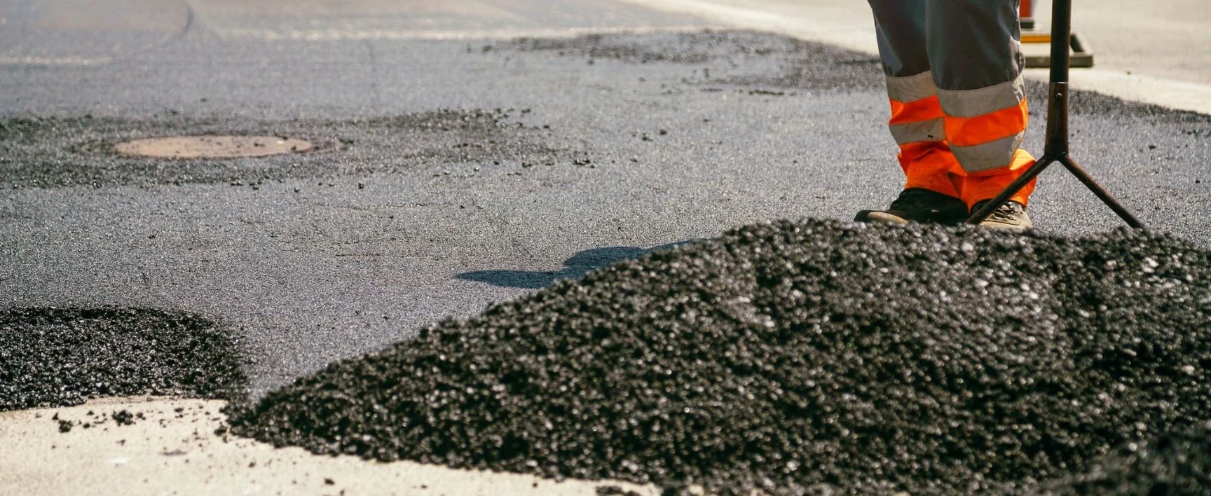 asphalt pavement materials testing, construction site
