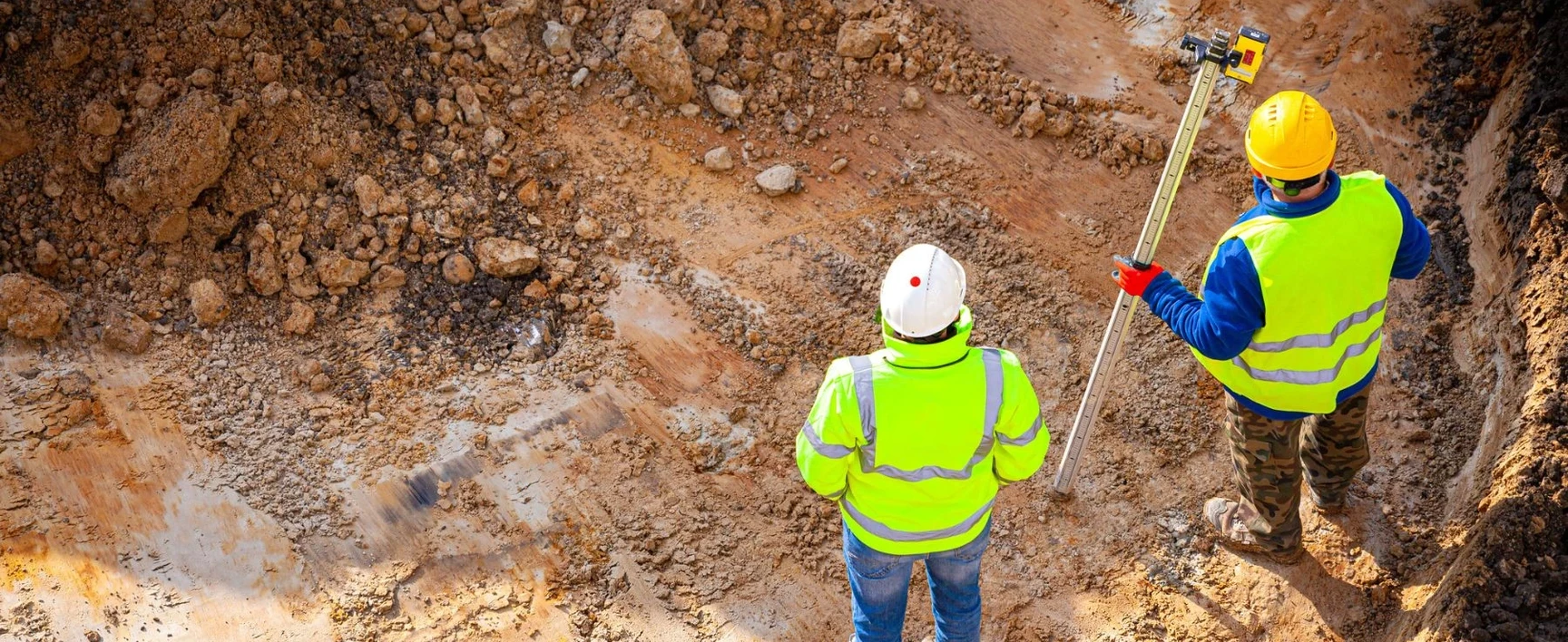 Banner-Geotechnical Survey at a Construction Project Site