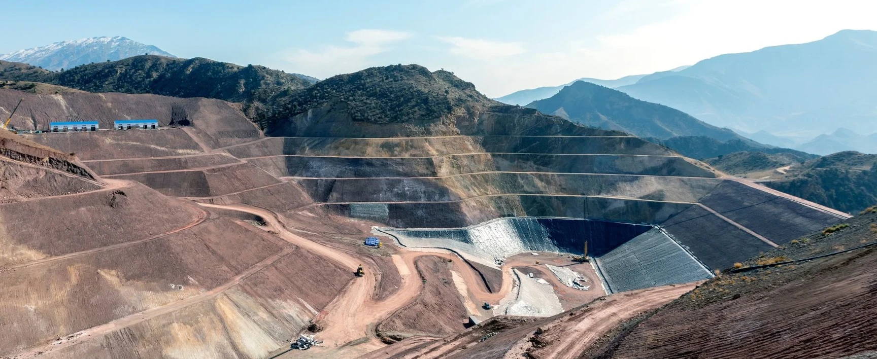 industrial mine waste dam, mining sector services
