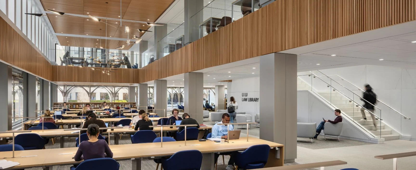Columbia University Li Lu Law library code consulting and planning