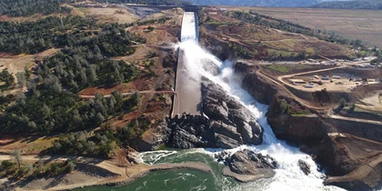 Oroville Dam Spillway