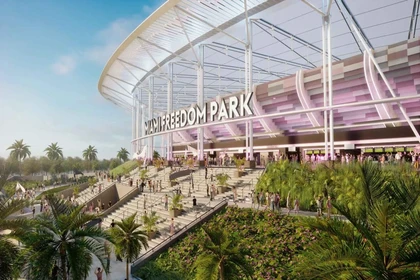 Miami Freedom Park close up rendering 